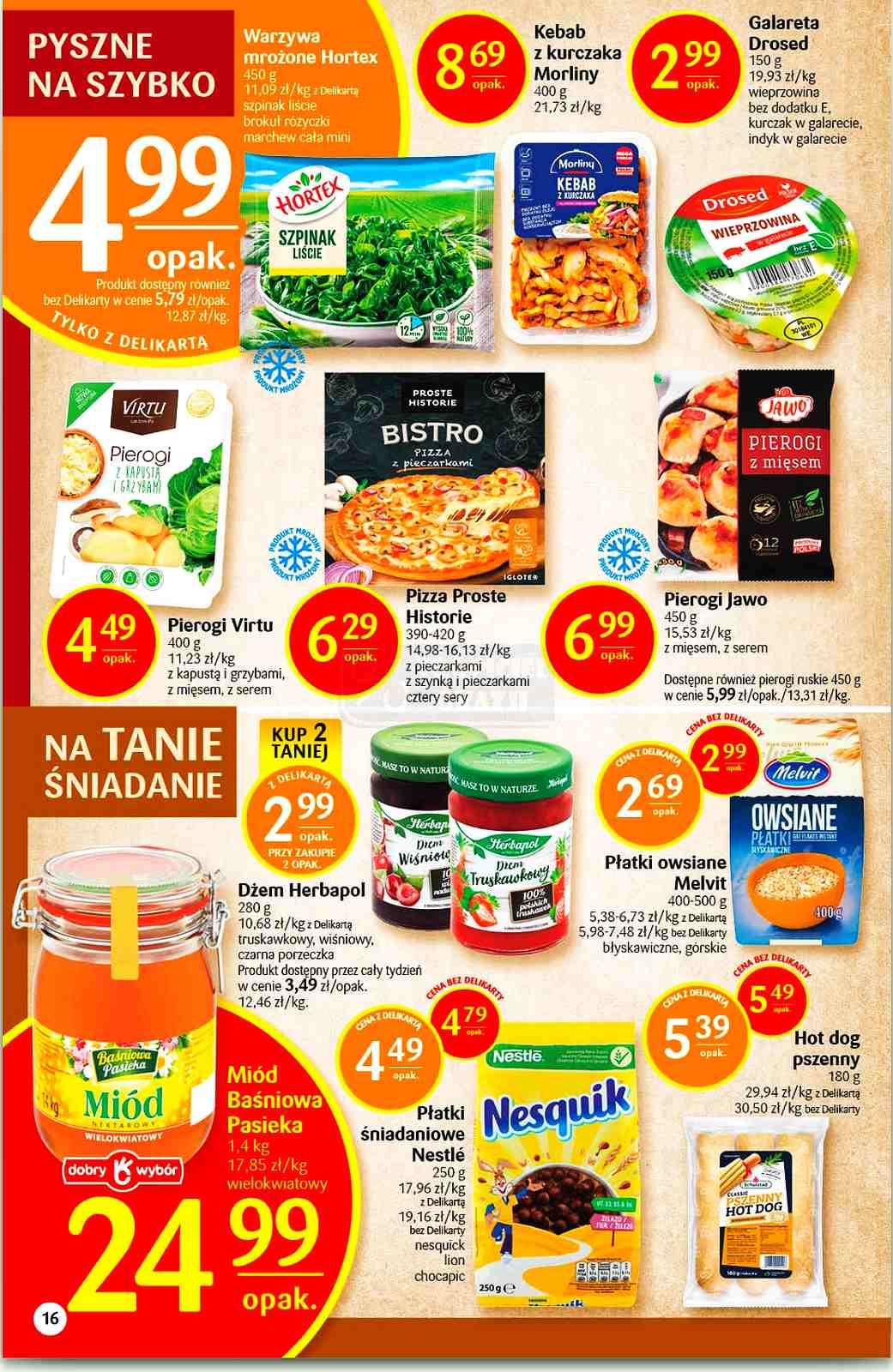 Gazetka promocyjna Delikatesy Centrum str. 16