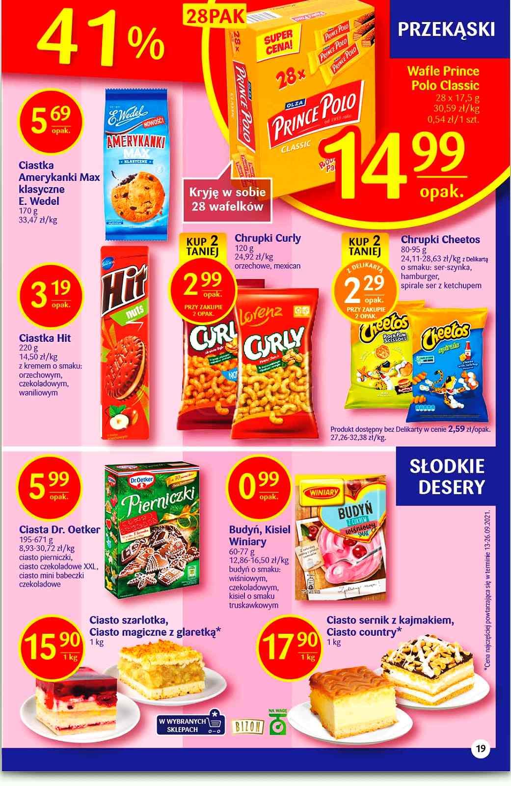 Gazetka promocyjna Delikatesy Centrum str. 19