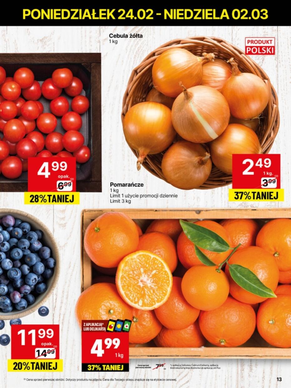 Gazetka promocyjna Delikatesy Centrum str. 13