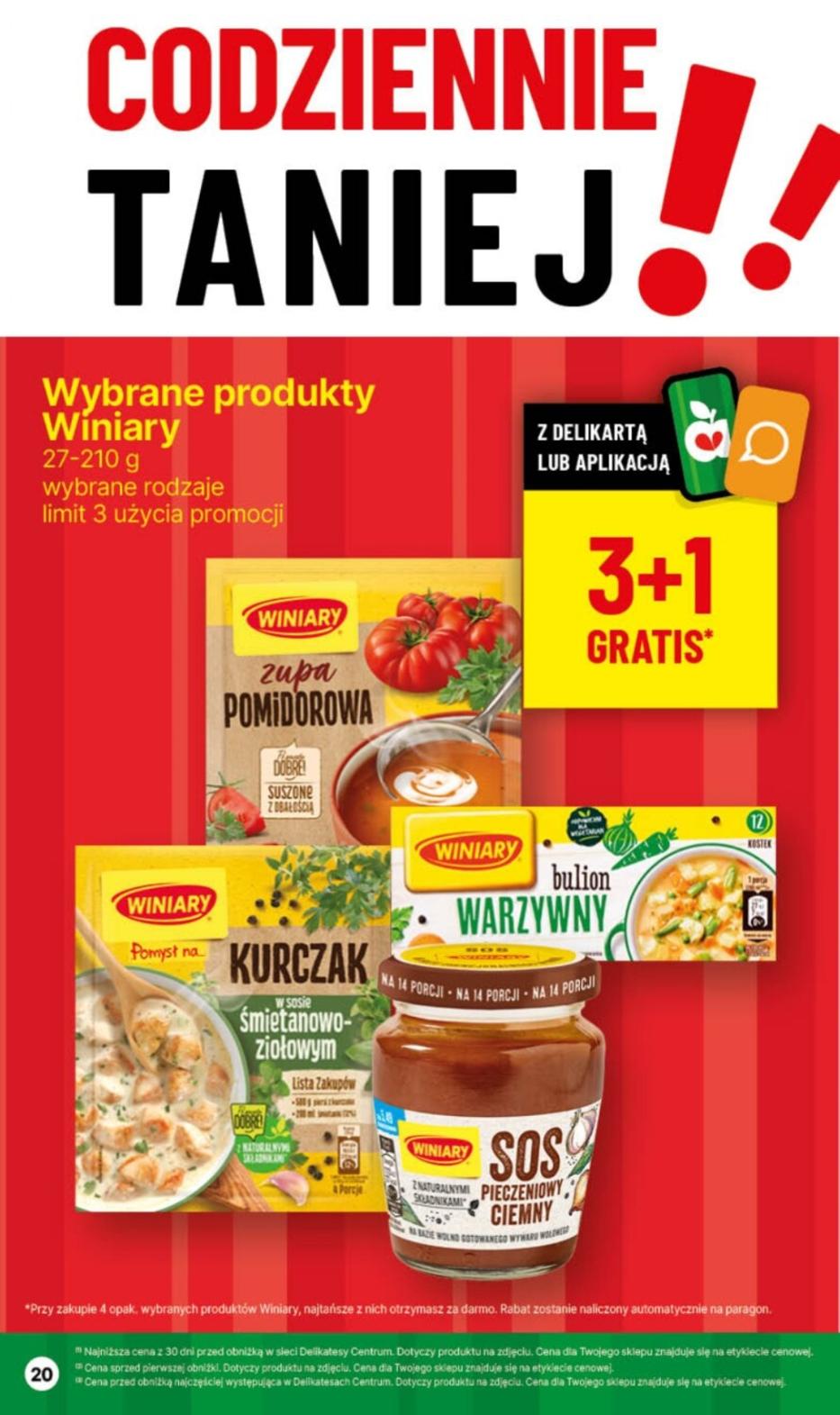 Gazetka promocyjna Delikatesy Centrum str. 20