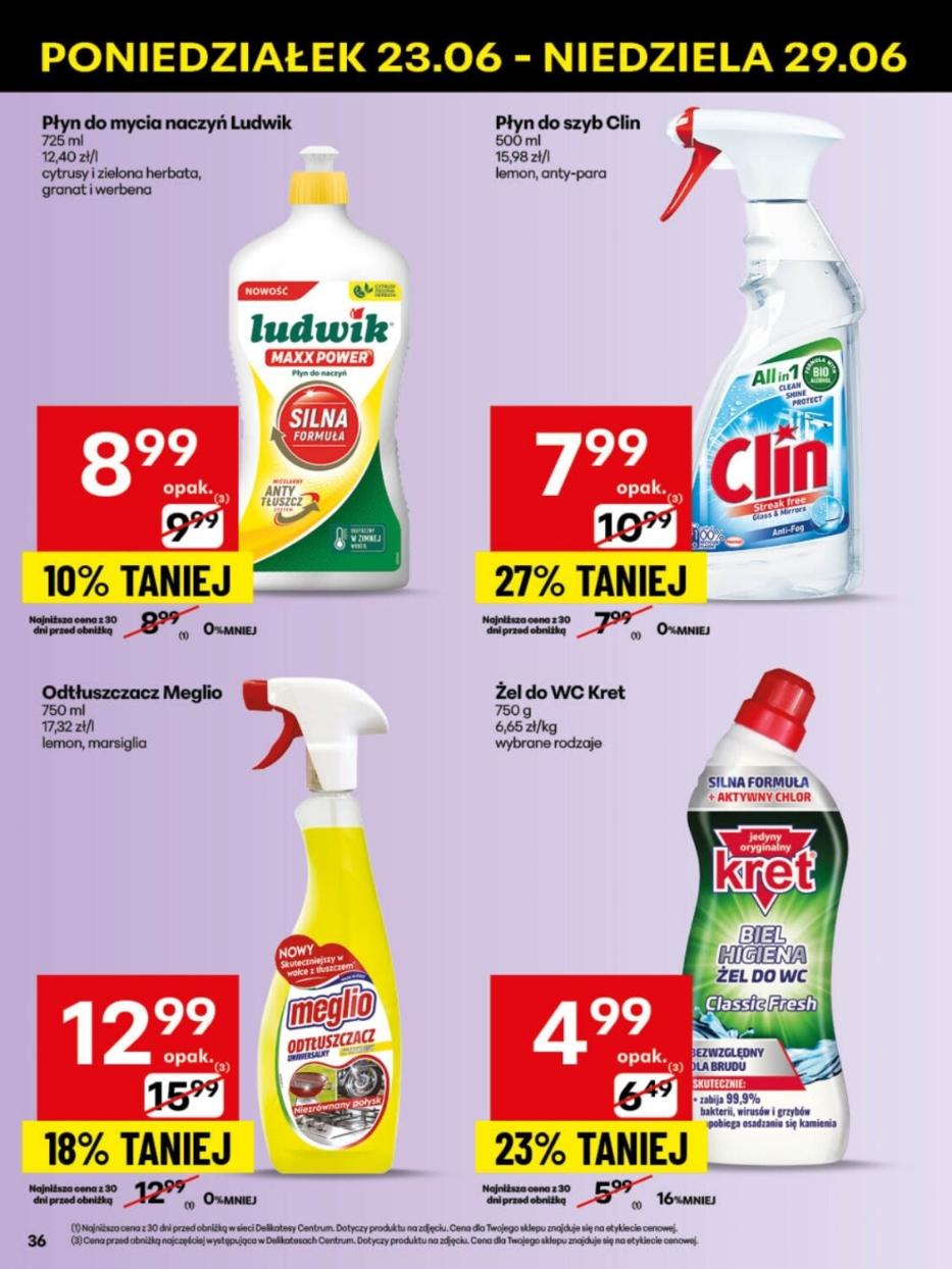 Gazetka promocyjna Delikatesy Centrum str. 36