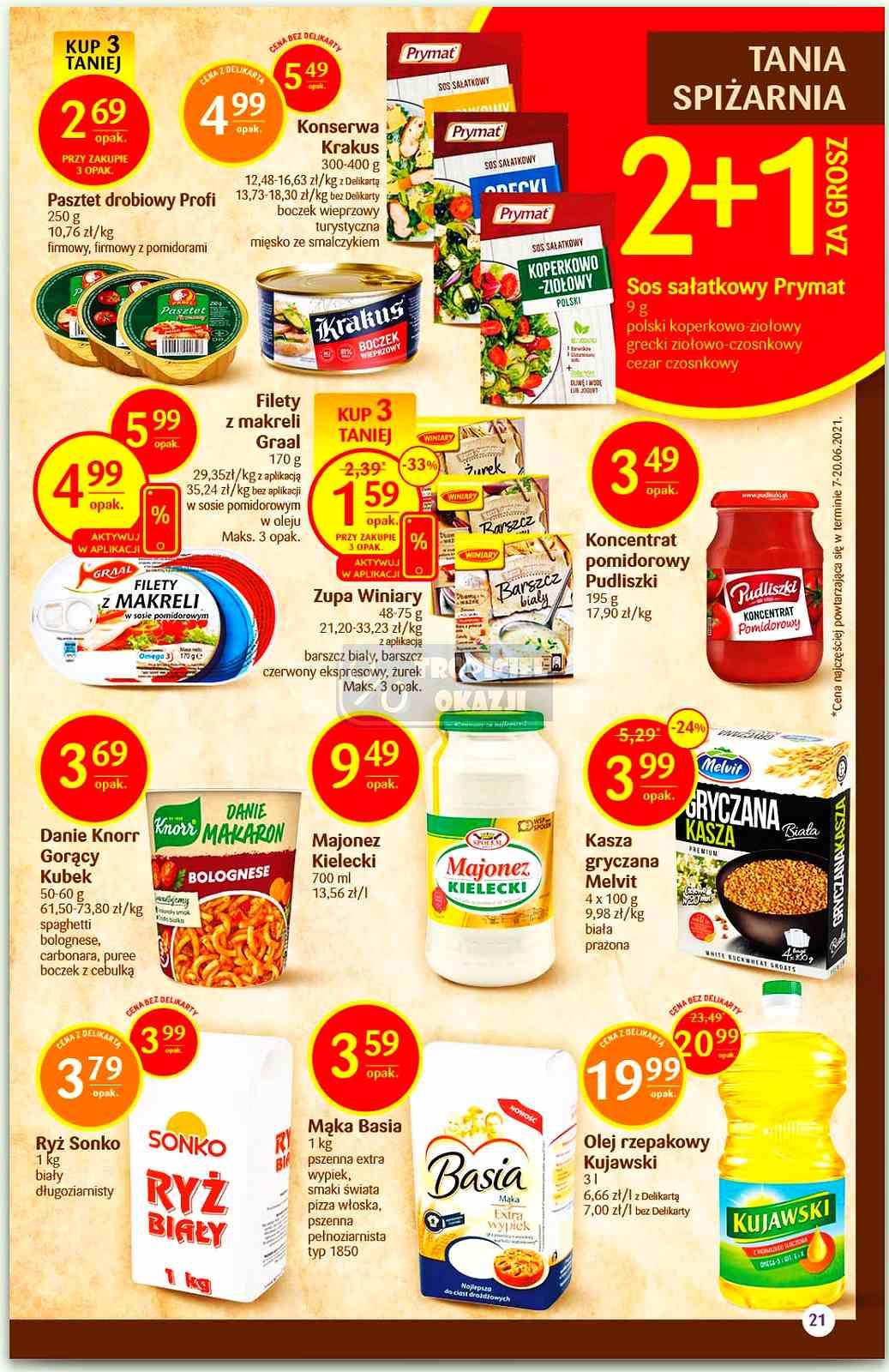 Gazetka promocyjna Delikatesy Centrum str. 21