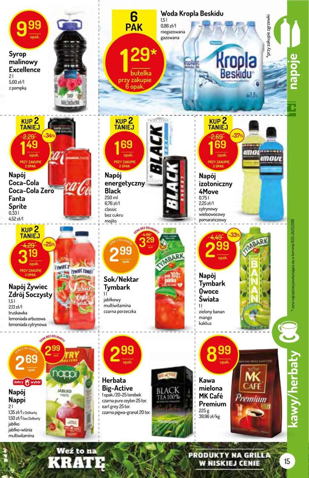 Gazetka promocyjna Delikatesy Centrum str. 15