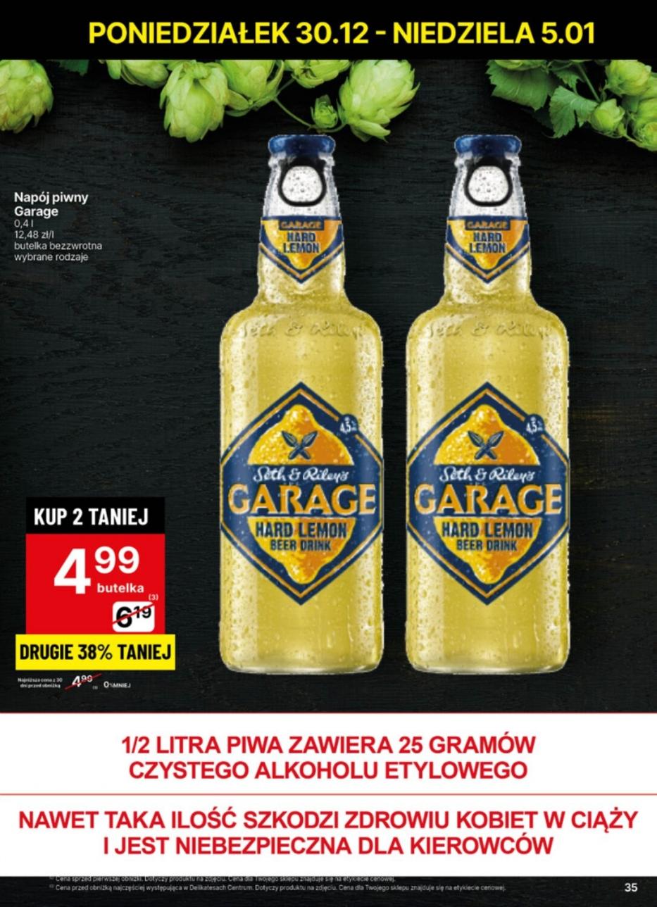 Gazetka promocyjna Delikatesy Centrum str. 35