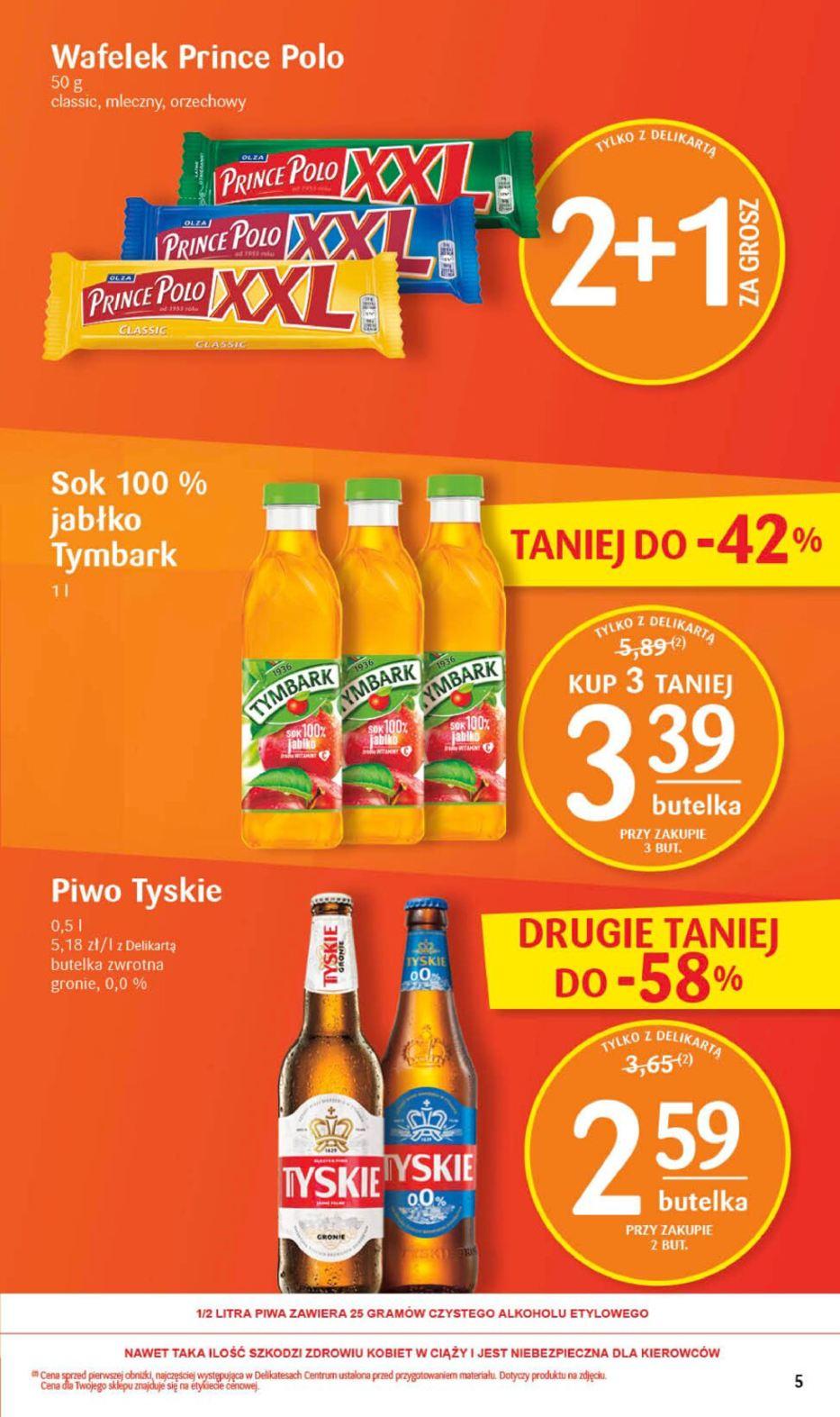 Gazetka promocyjna Delikatesy Centrum str. 5