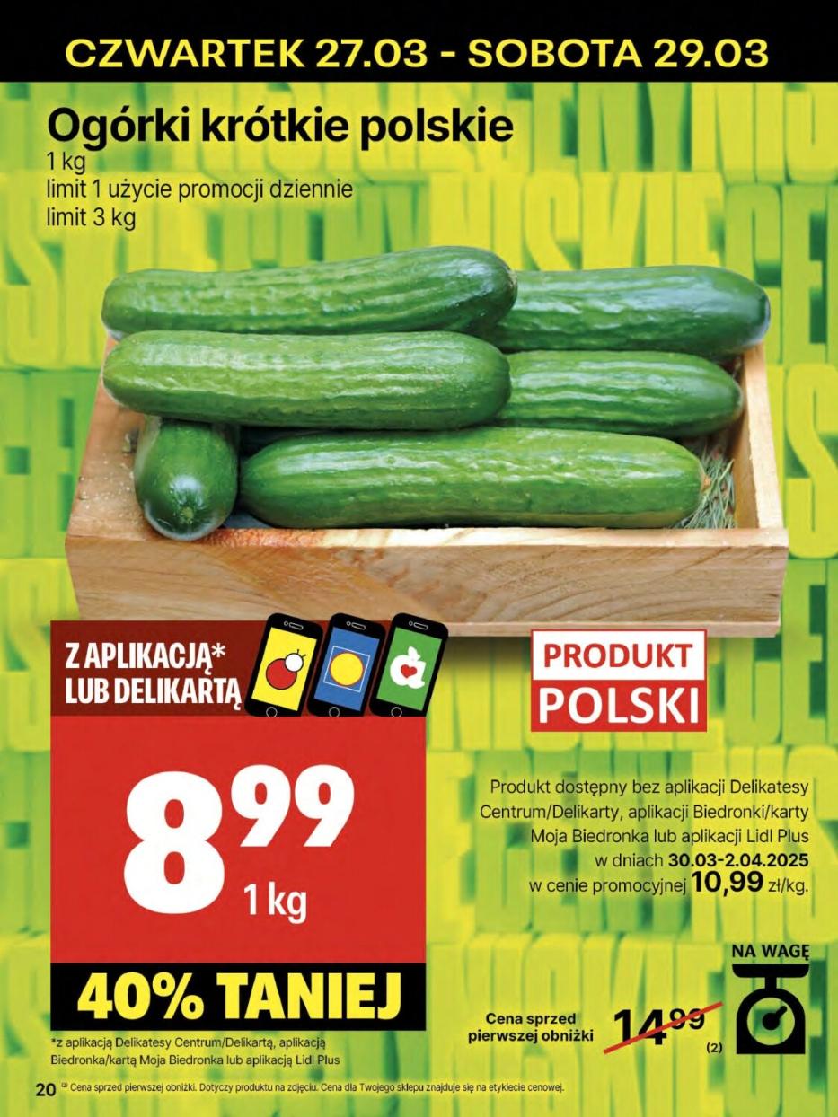 Gazetka promocyjna Delikatesy Centrum str. 20