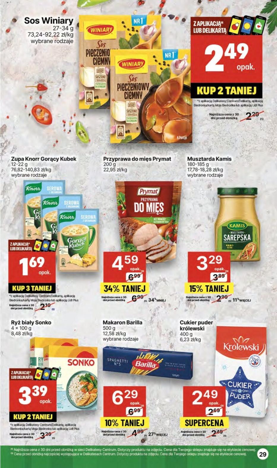 Gazetka promocyjna Delikatesy Centrum str. 29