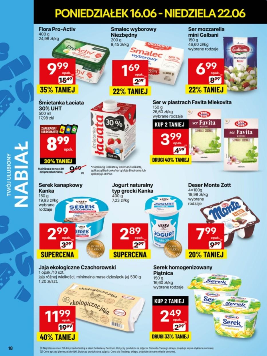 Gazetka promocyjna Delikatesy Centrum str. 18