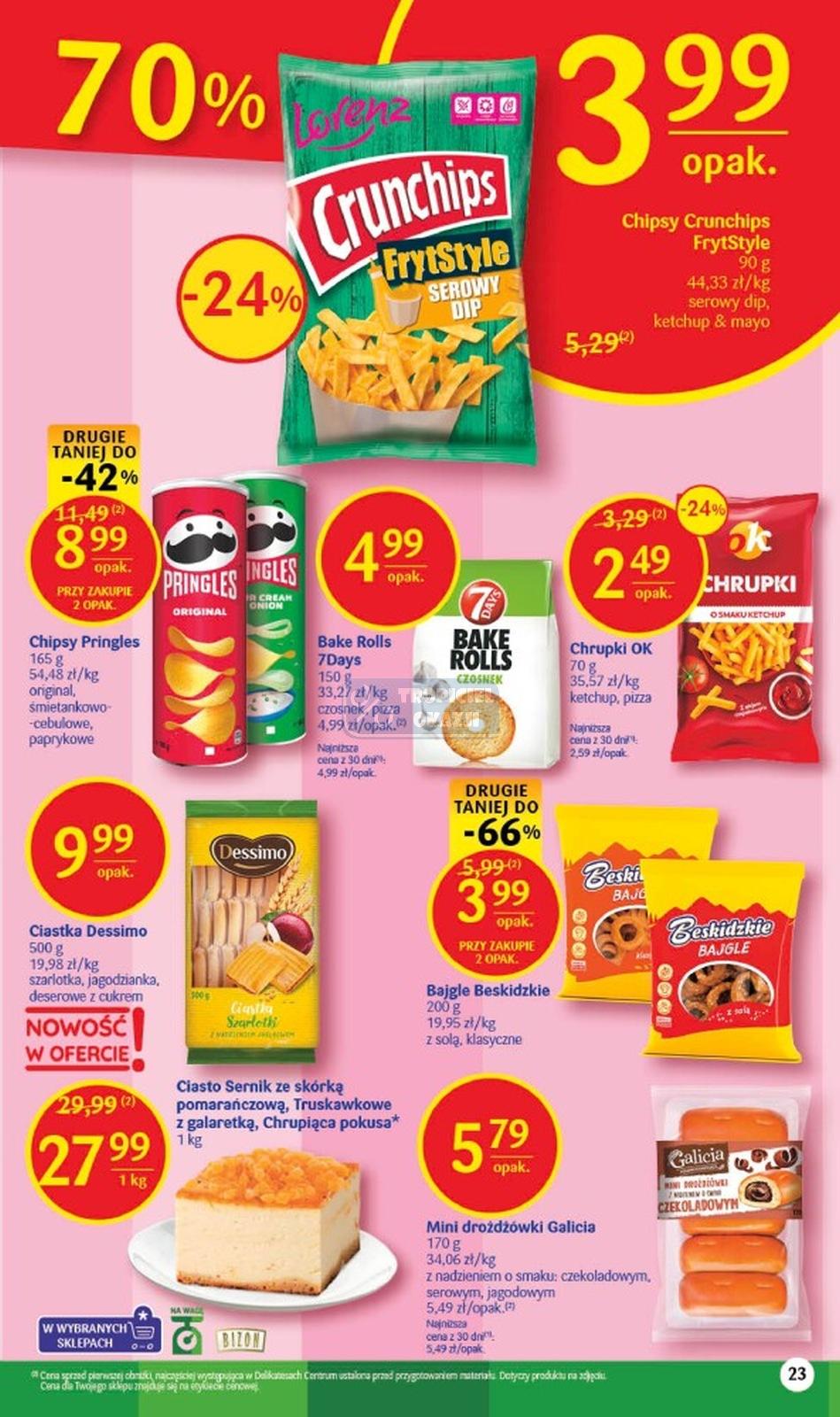 Gazetka promocyjna Delikatesy Centrum str. 23