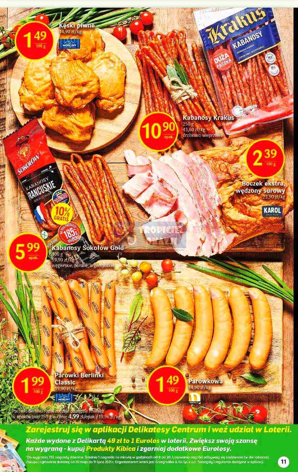 Gazetka promocyjna Delikatesy Centrum str. 11