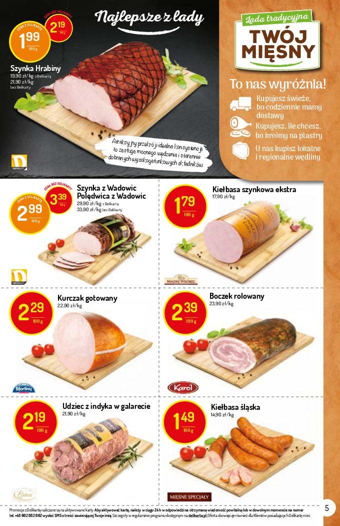 Gazetka promocyjna Delikatesy Centrum str. 5
