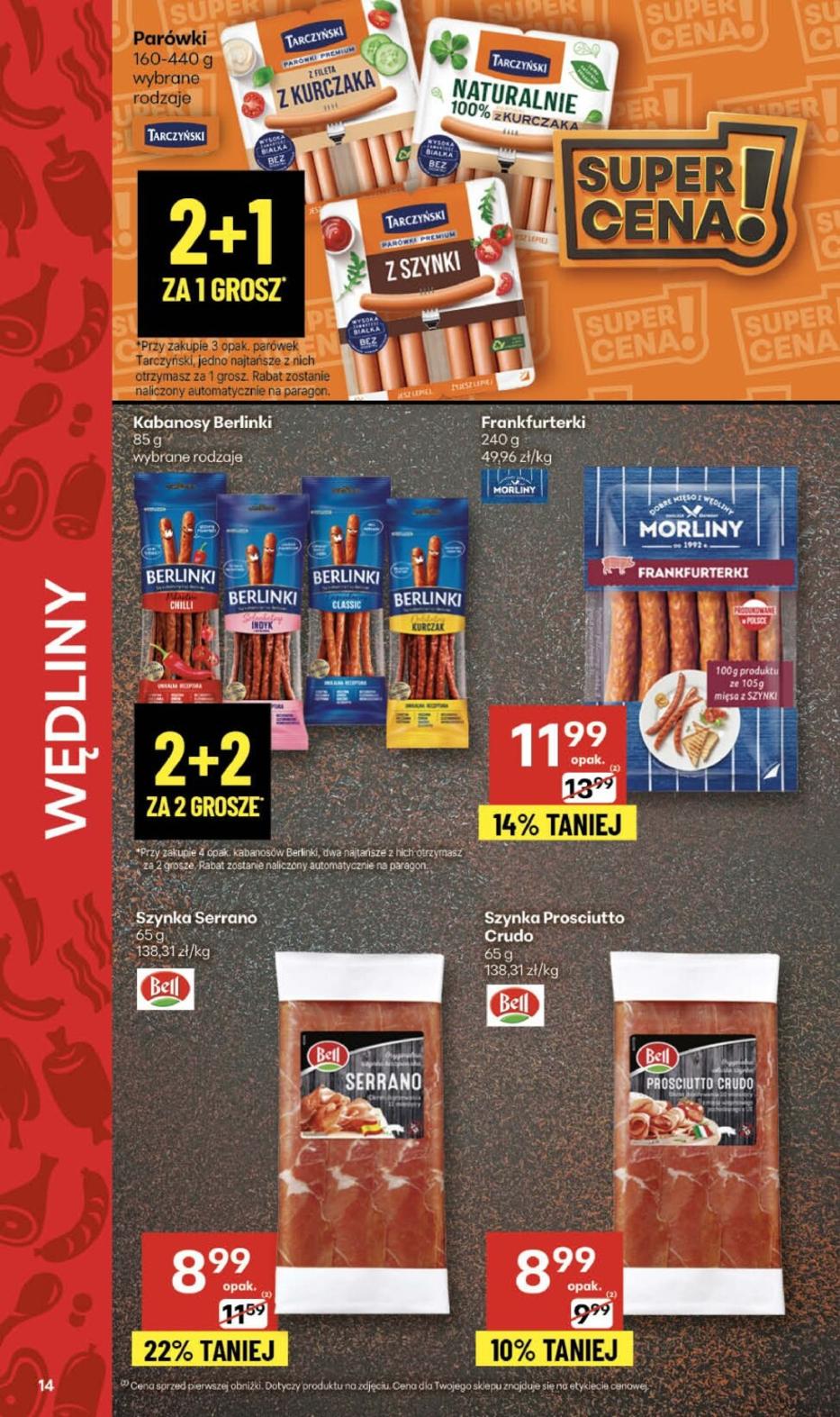 Gazetka promocyjna Delikatesy Centrum str. 14