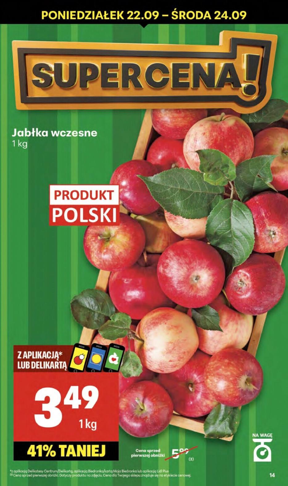 Gazetka promocyjna Delikatesy Centrum str. 14