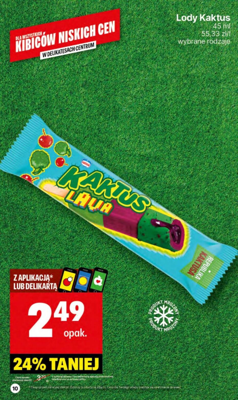 Gazetka promocyjna Delikatesy Centrum str. 10