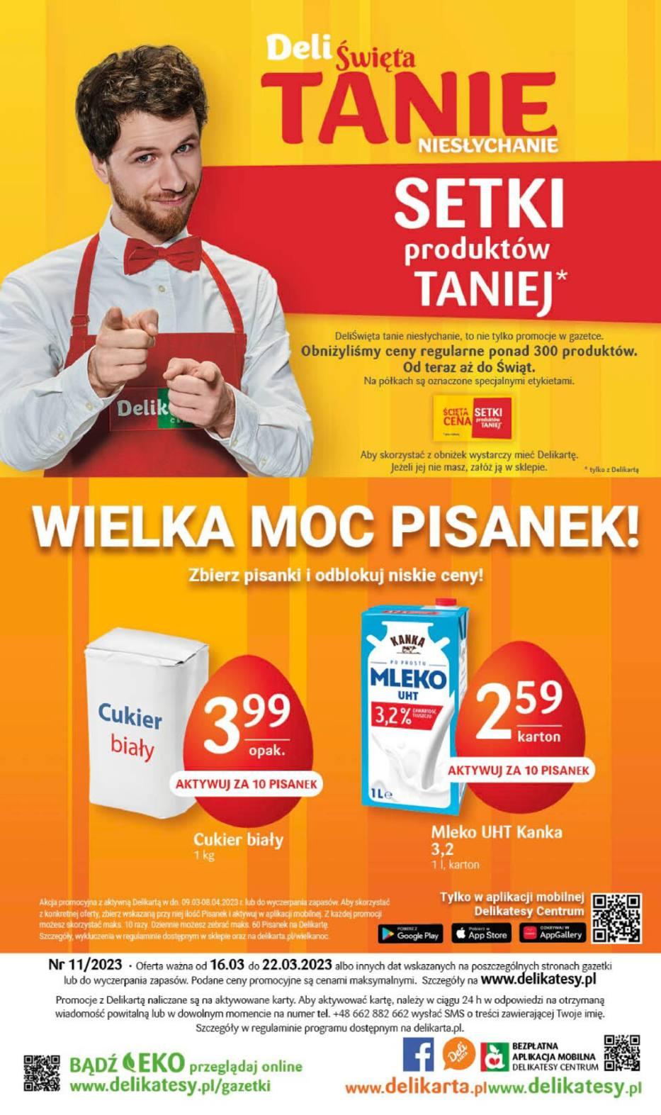 Gazetka promocyjna Delikatesy Centrum str. 36