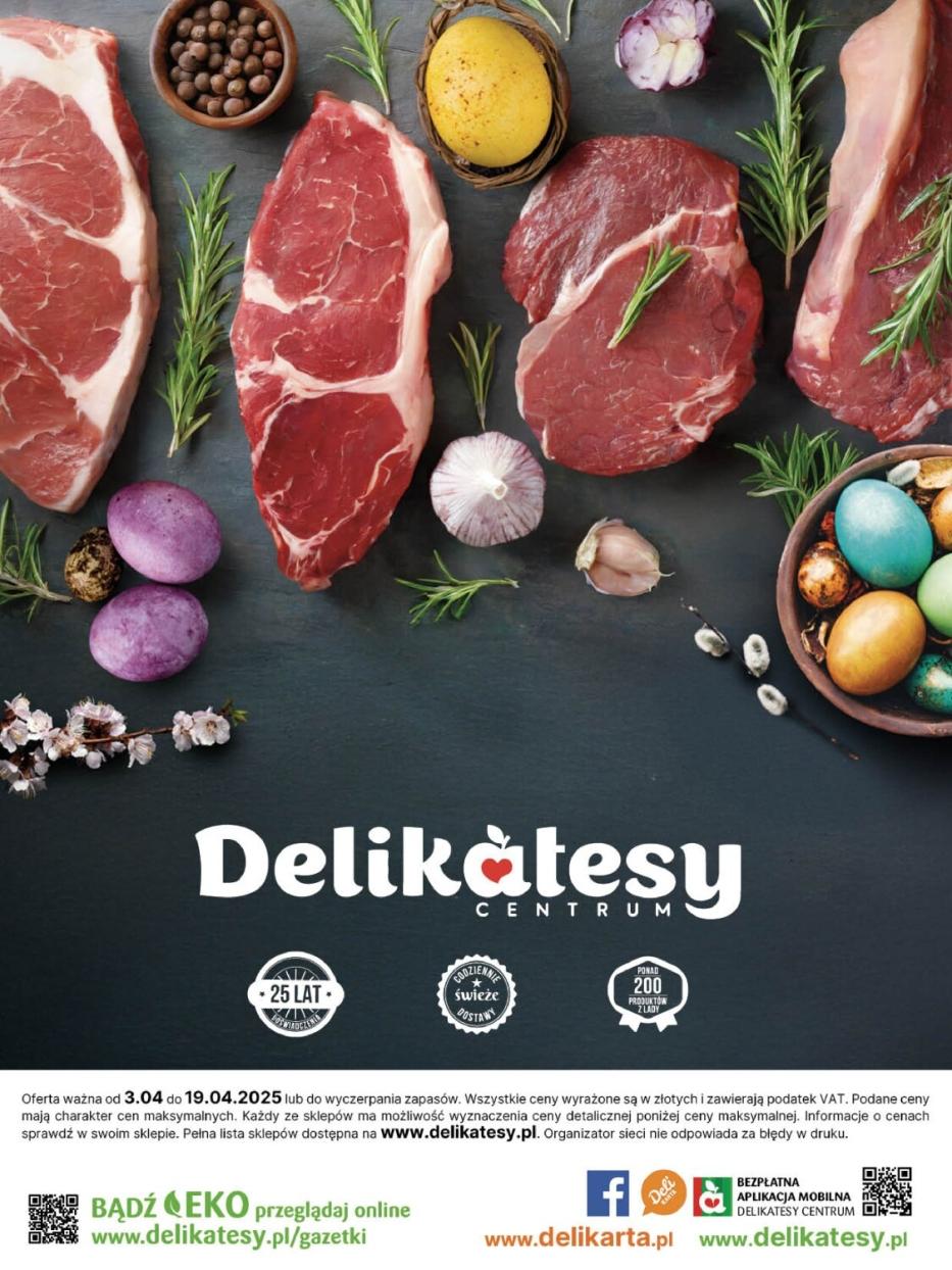 Gazetka promocyjna Delikatesy Centrum str. 40