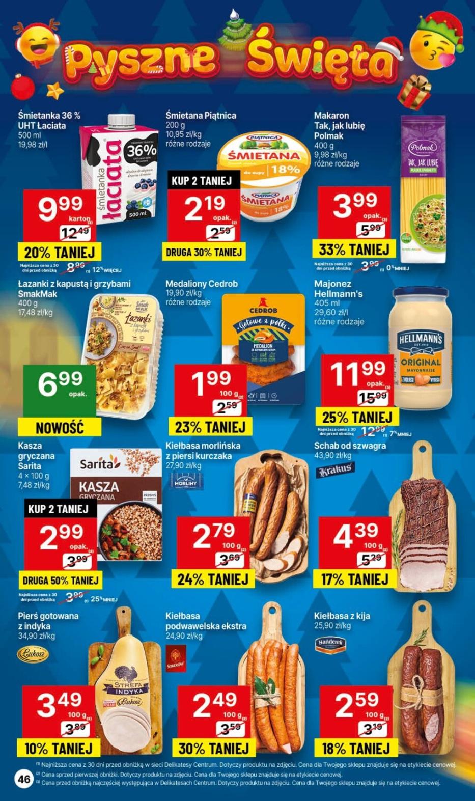 Gazetka promocyjna Delikatesy Centrum str. 46
