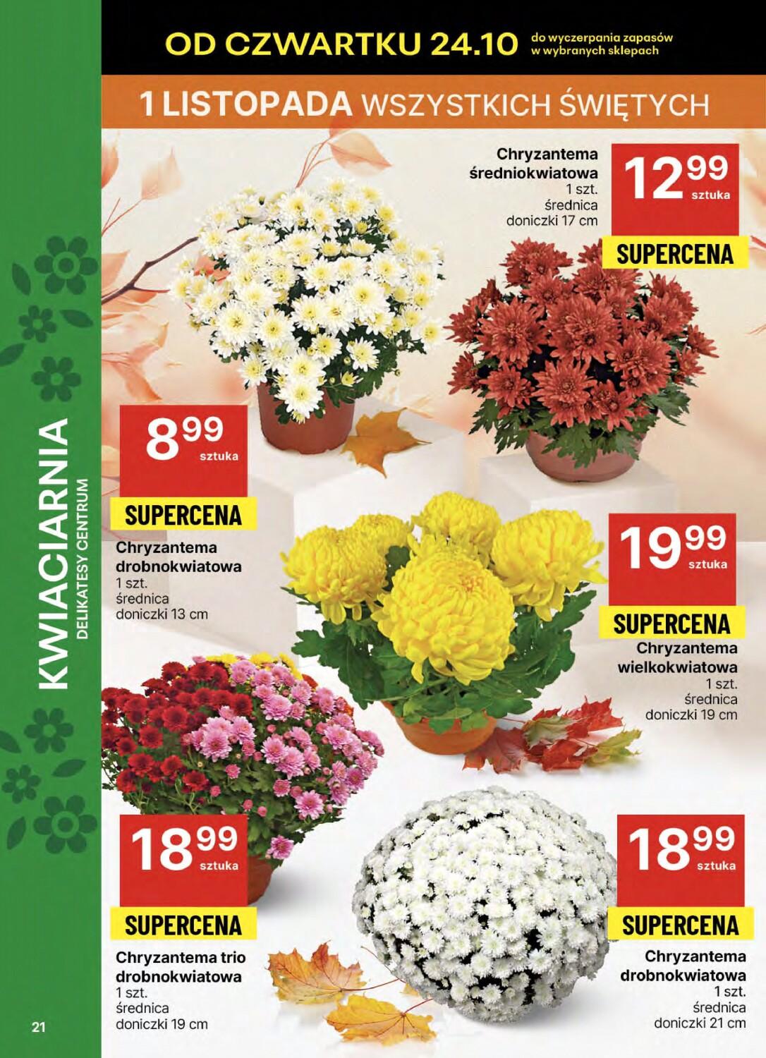 Gazetka promocyjna Delikatesy Centrum str. 21