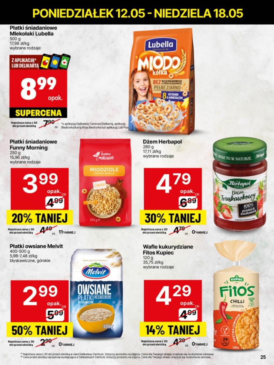 Gazetka promocyjna Delikatesy Centrum str. 25