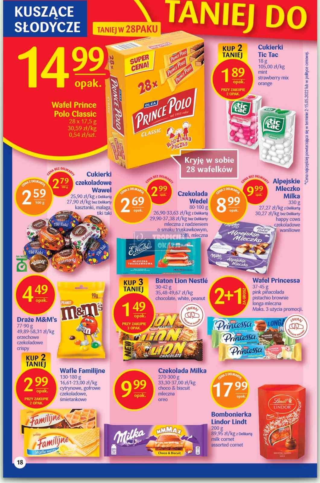 Gazetka promocyjna Delikatesy Centrum str. 18