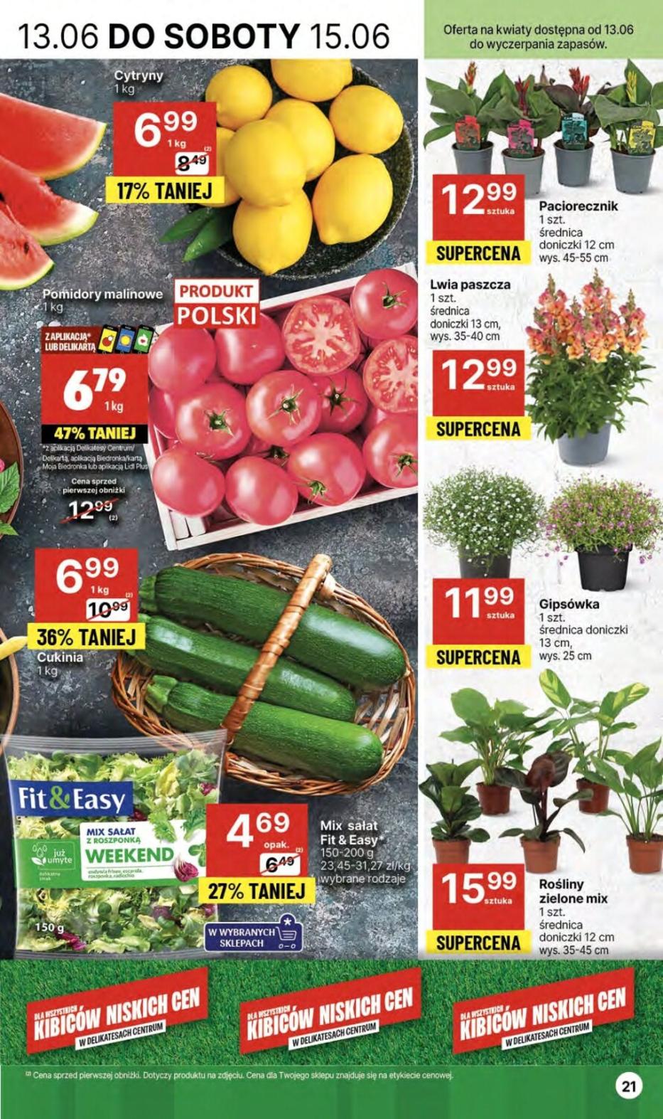 Gazetka promocyjna Delikatesy Centrum str. 21