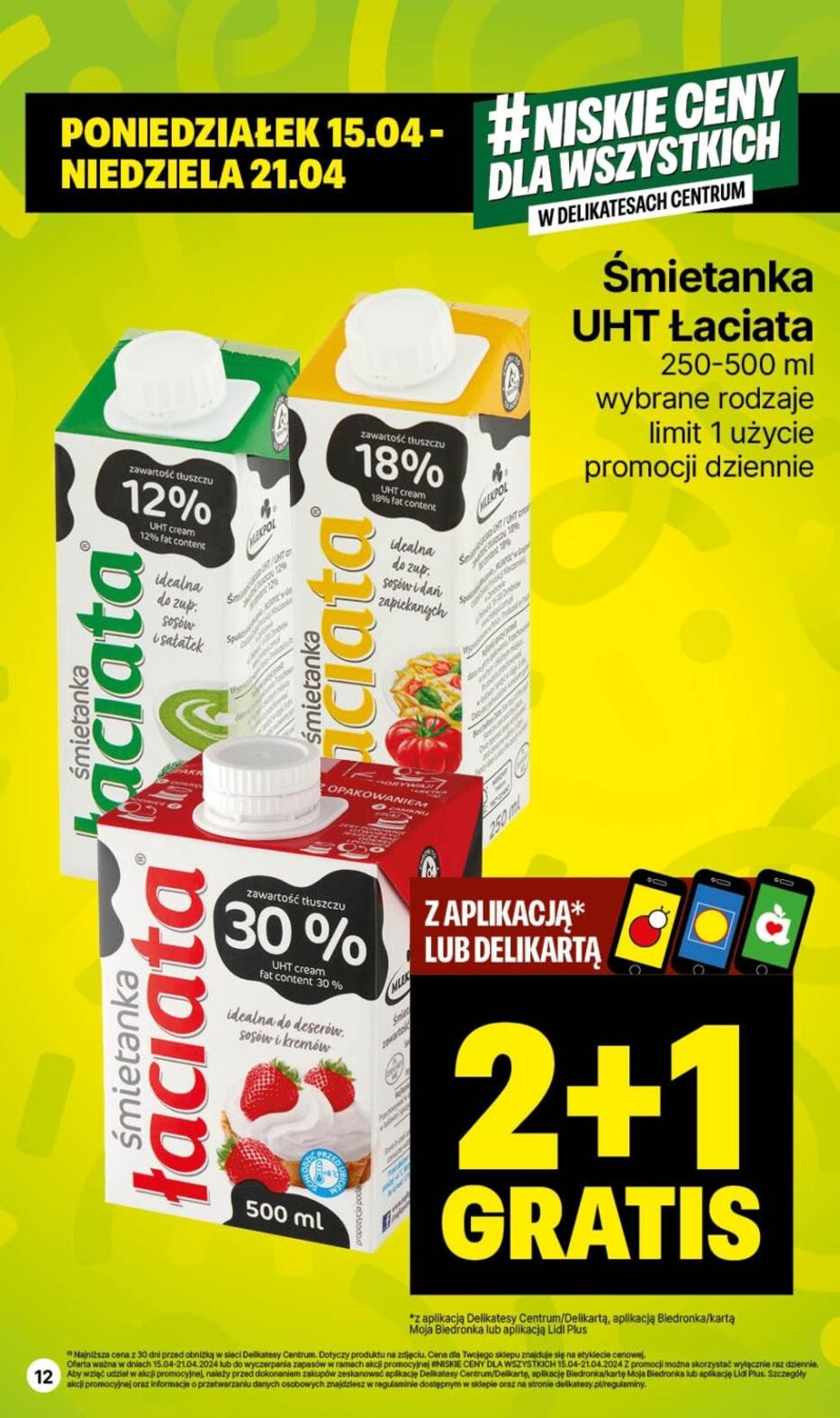 Gazetka promocyjna Delikatesy Centrum str. 12