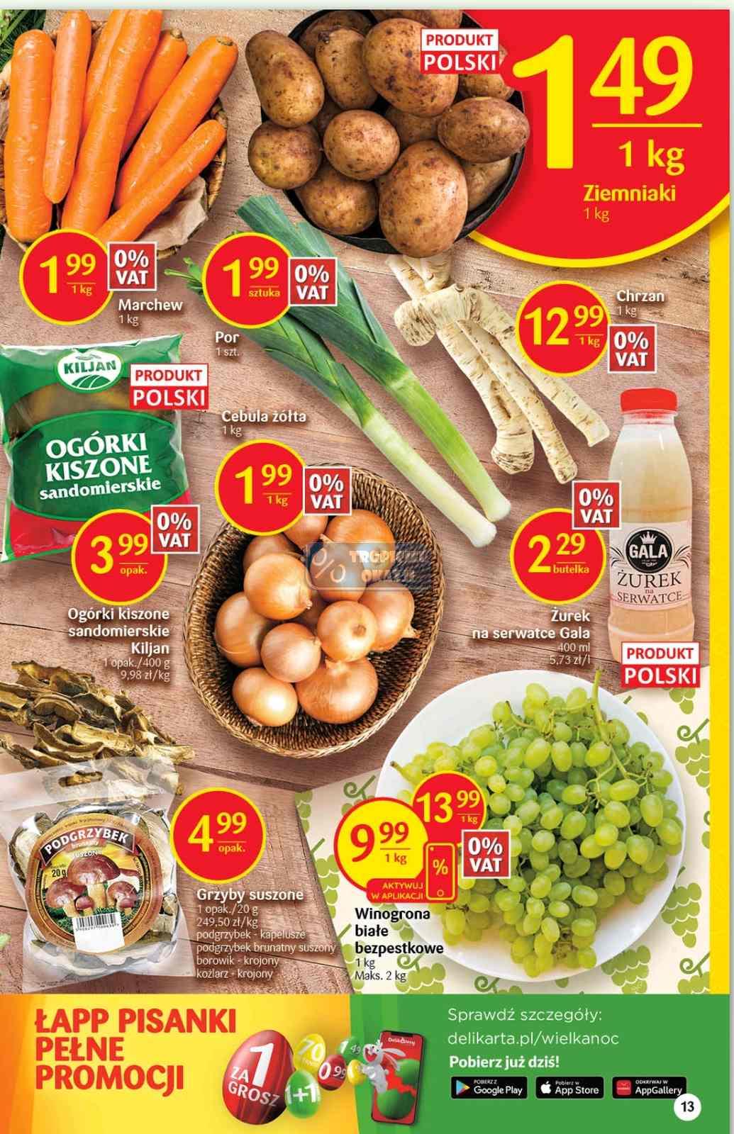 Gazetka promocyjna Delikatesy Centrum str. 13