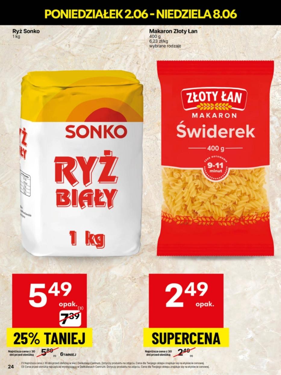 Gazetka promocyjna Delikatesy Centrum str. 24