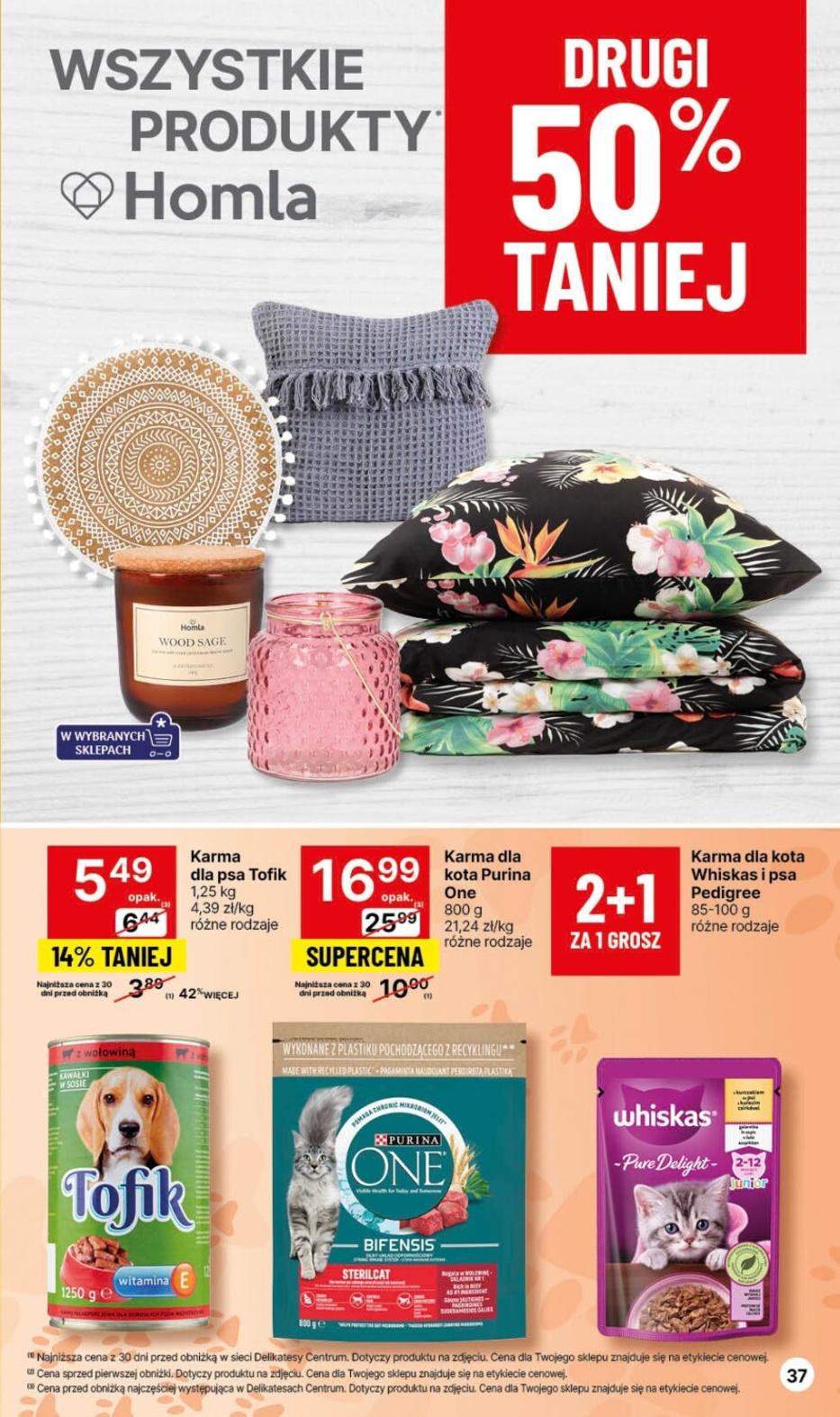 Gazetka promocyjna Delikatesy Centrum str. 37