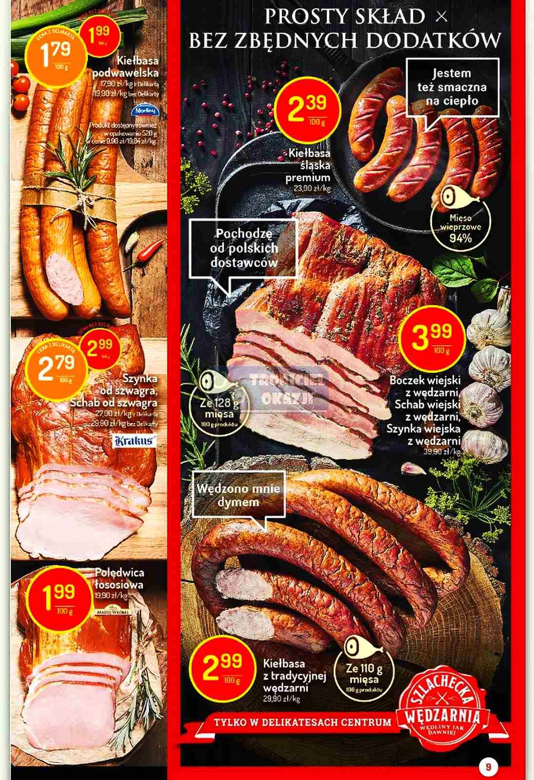 Gazetka promocyjna Delikatesy Centrum str. 9