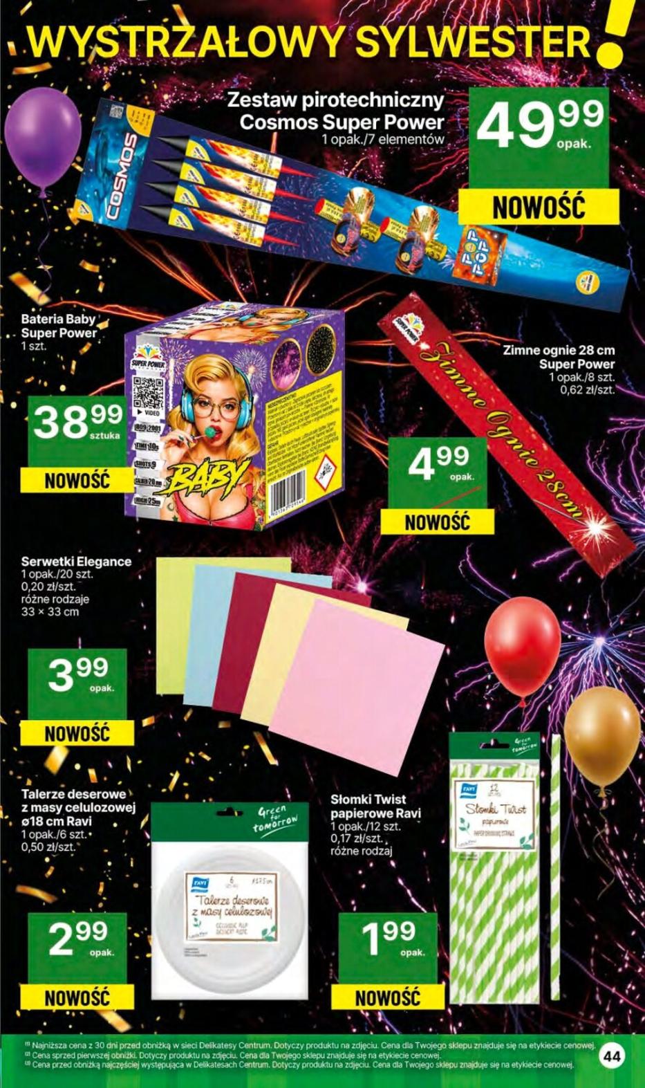 Gazetka promocyjna Delikatesy Centrum str. 44