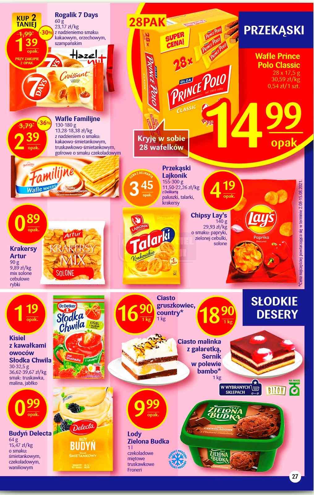 Gazetka promocyjna Delikatesy Centrum str. 27