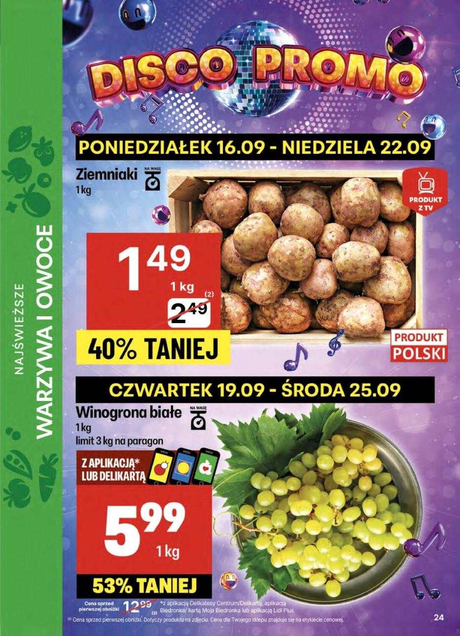 Gazetka promocyjna Delikatesy Centrum str. 24