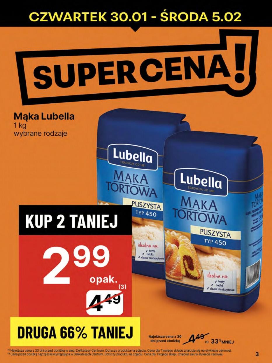 Gazetka promocyjna Delikatesy Centrum str. 3