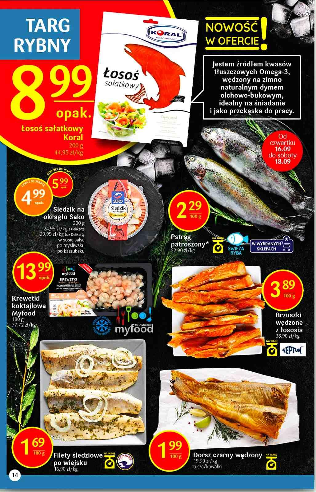 Gazetka promocyjna Delikatesy Centrum str. 14