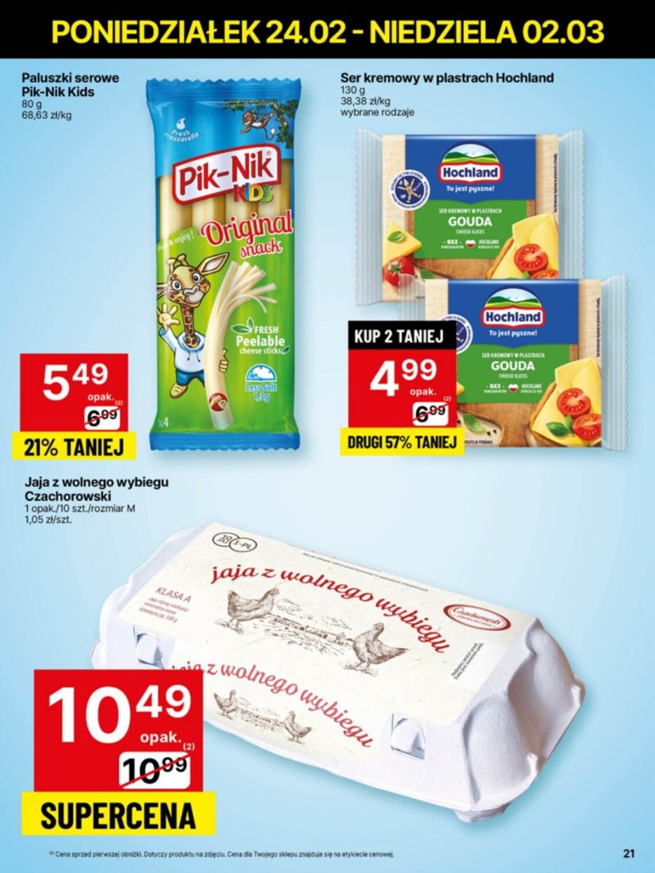 Gazetka promocyjna Delikatesy Centrum str. 21