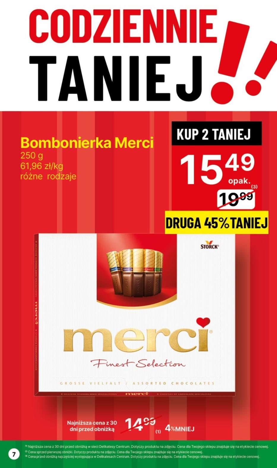 Gazetka promocyjna Delikatesy Centrum str. 7