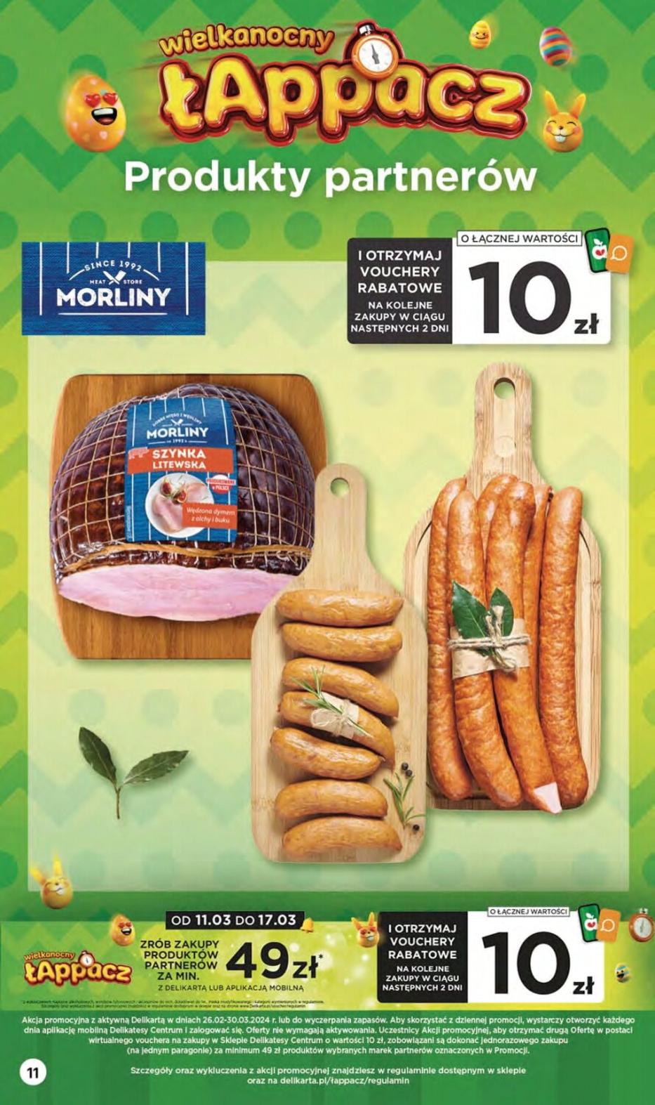 Gazetka promocyjna Delikatesy Centrum str. 11