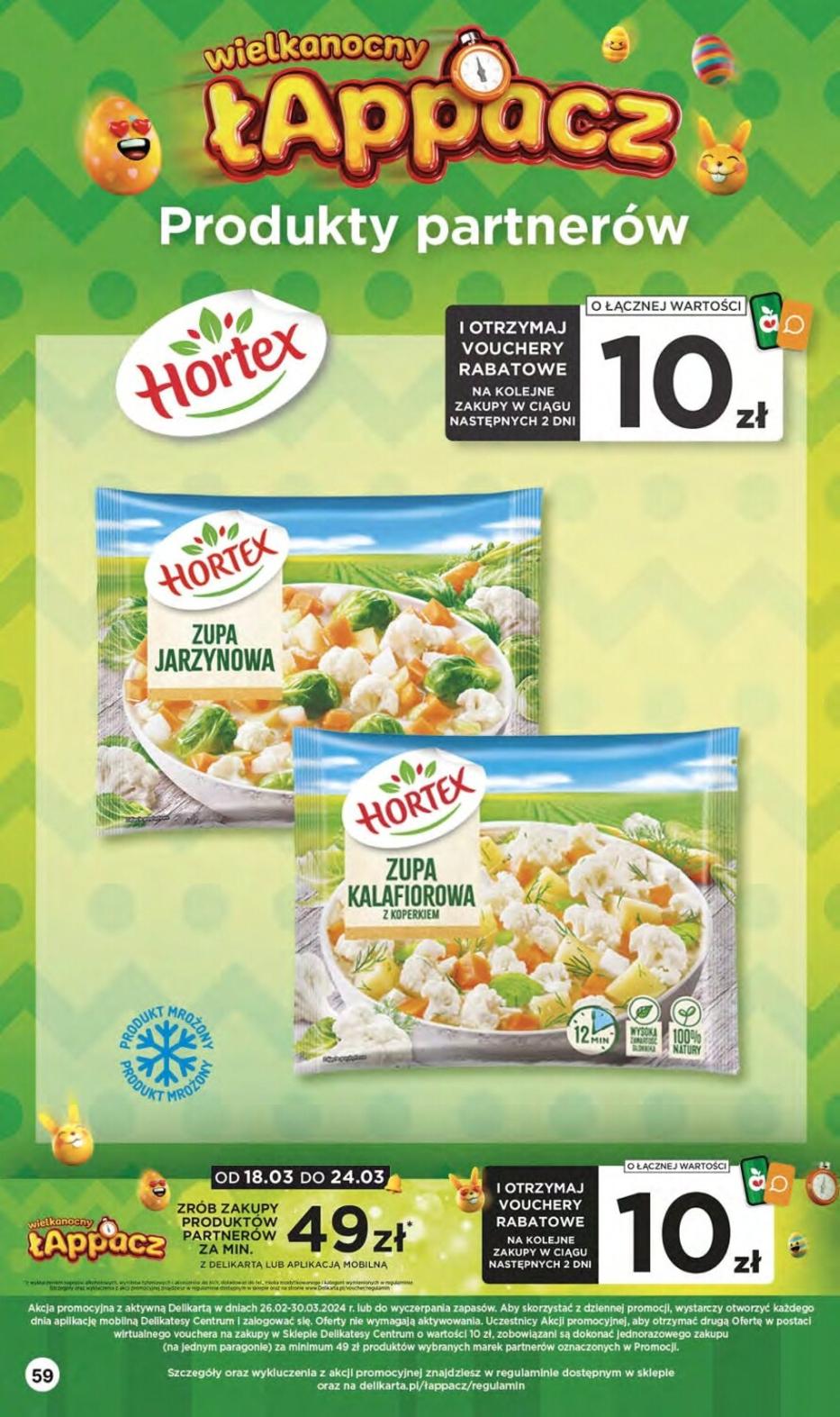 Gazetka promocyjna Delikatesy Centrum str. 59