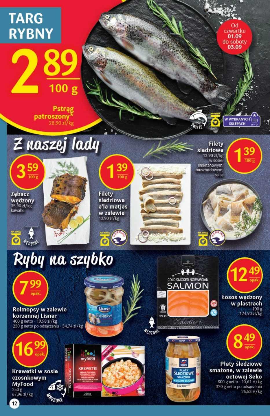 Gazetka promocyjna Delikatesy Centrum str. 12
