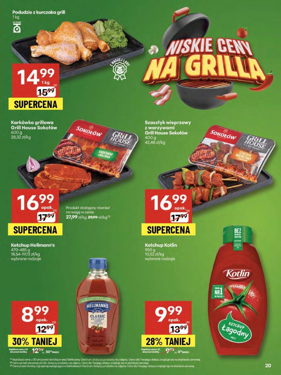 Gazetka promocyjna Delikatesy Centrum str. 20