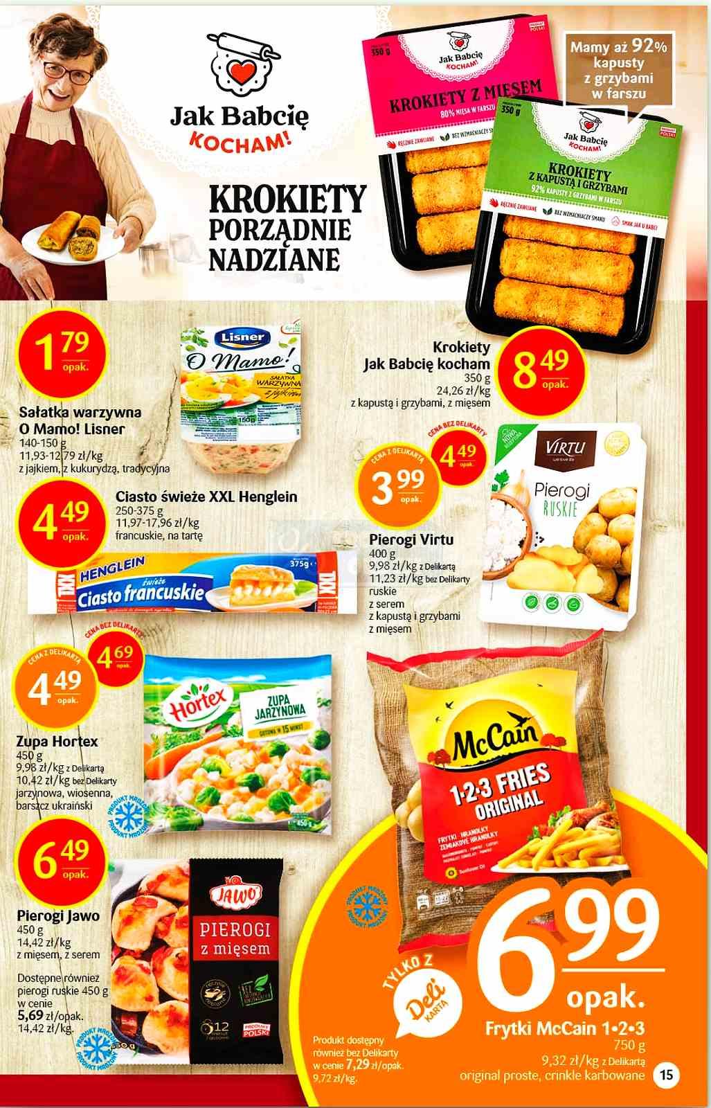 Gazetka promocyjna Delikatesy Centrum str. 15