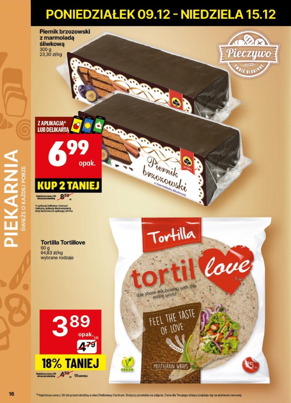 Gazetka promocyjna Delikatesy Centrum str. 16