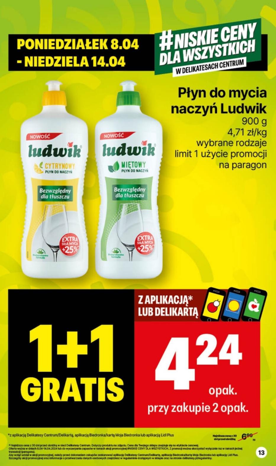 Gazetka promocyjna Delikatesy Centrum str. 13