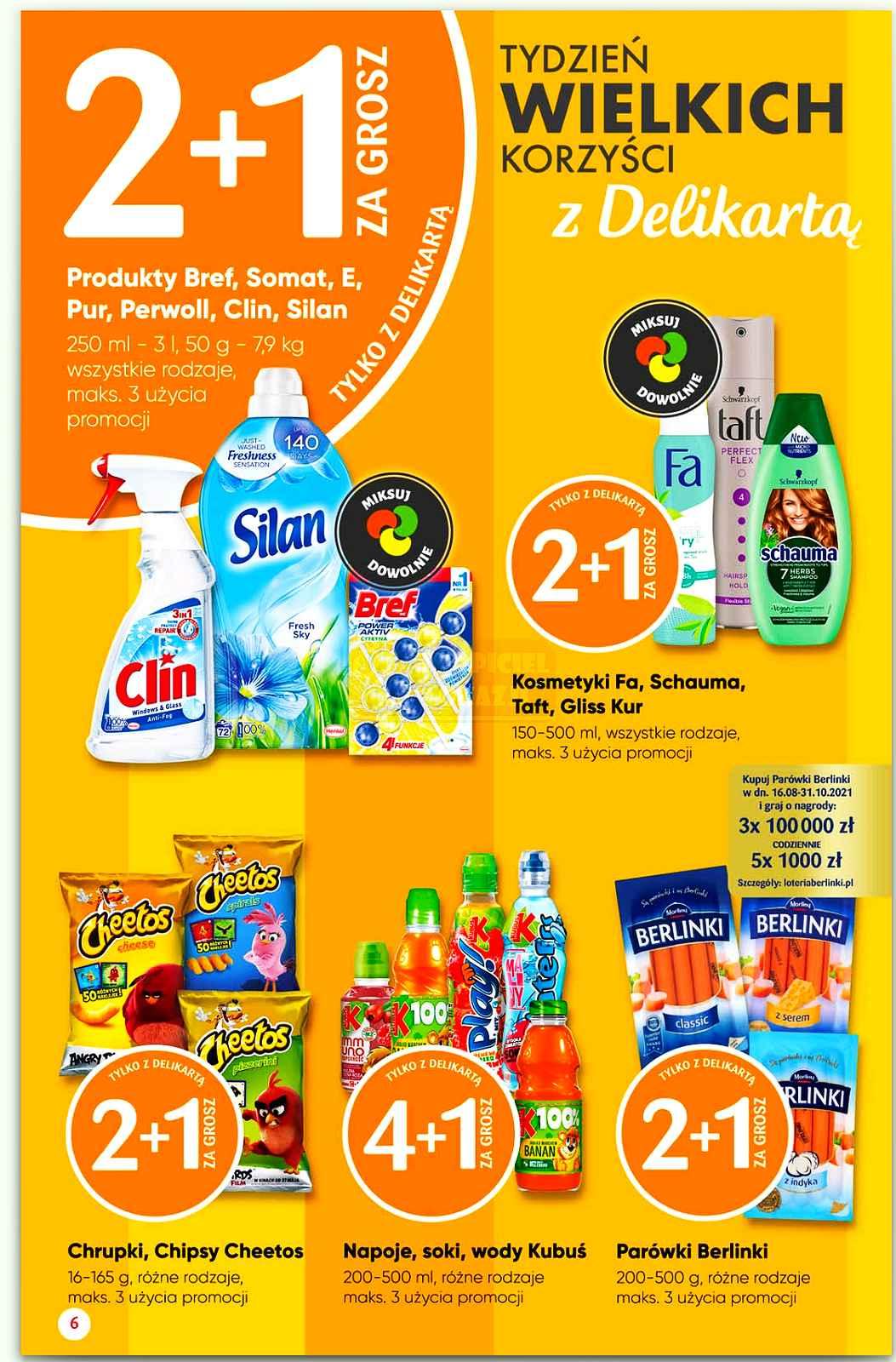 Gazetka promocyjna Delikatesy Centrum str. 6