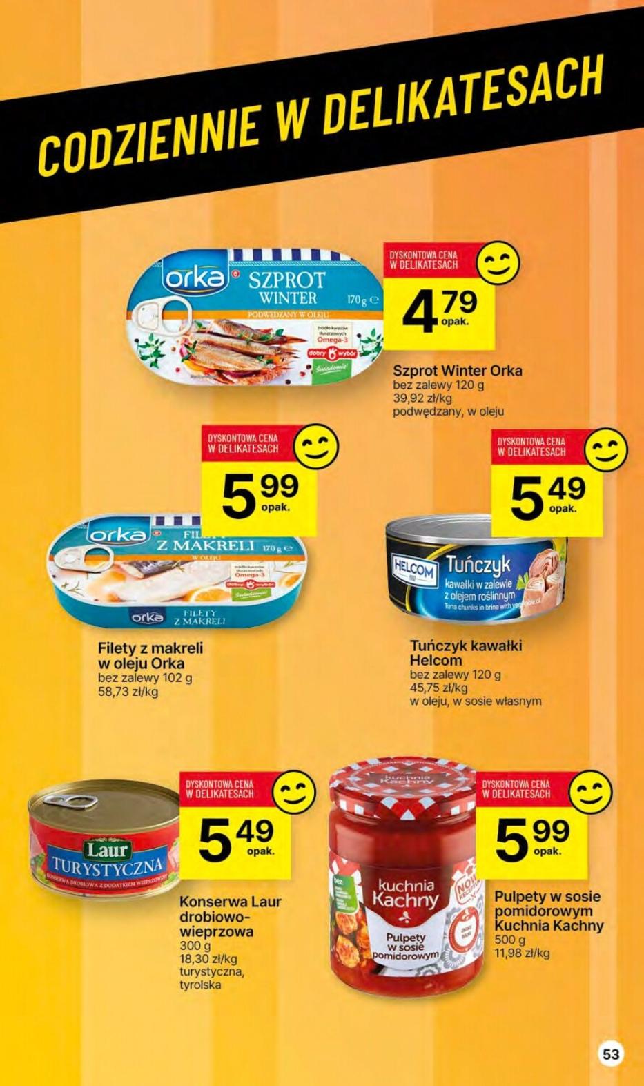 Gazetka promocyjna Delikatesy Centrum str. 53