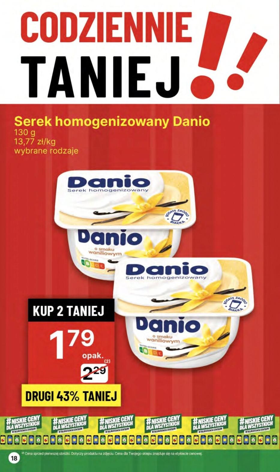 Gazetka promocyjna Delikatesy Centrum str. 18