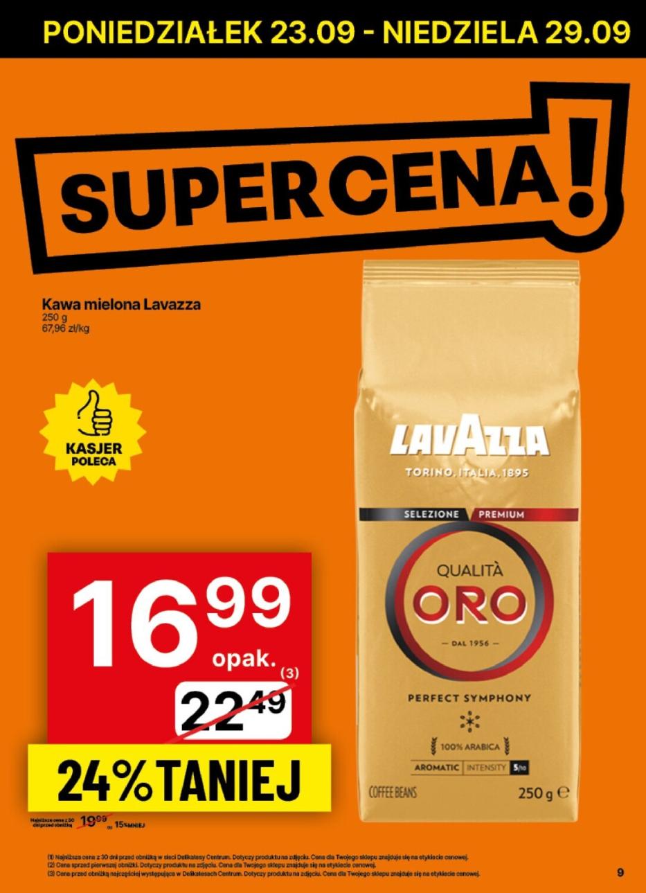 Gazetka promocyjna Delikatesy Centrum str. 9