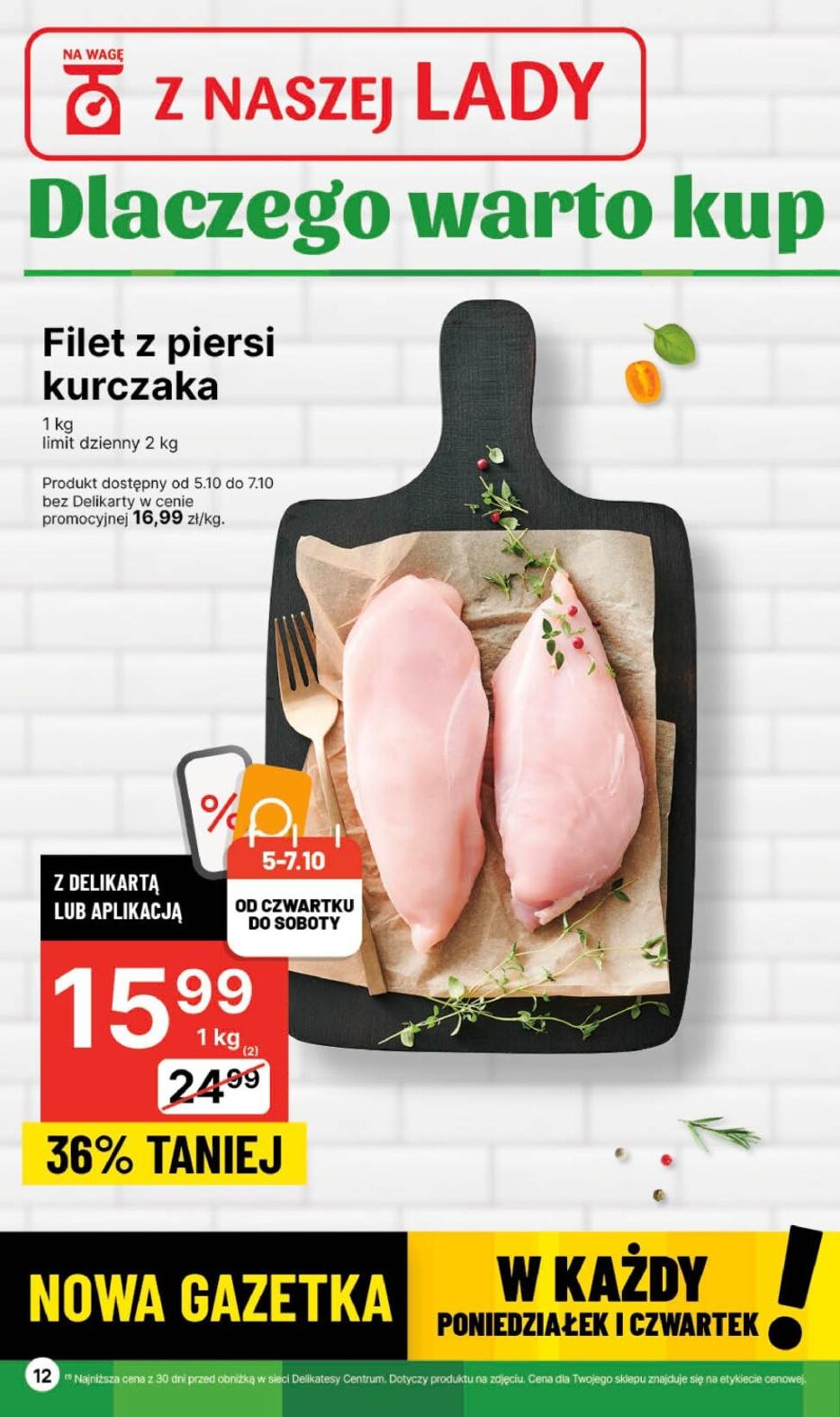 Gazetka promocyjna Delikatesy Centrum str. 12