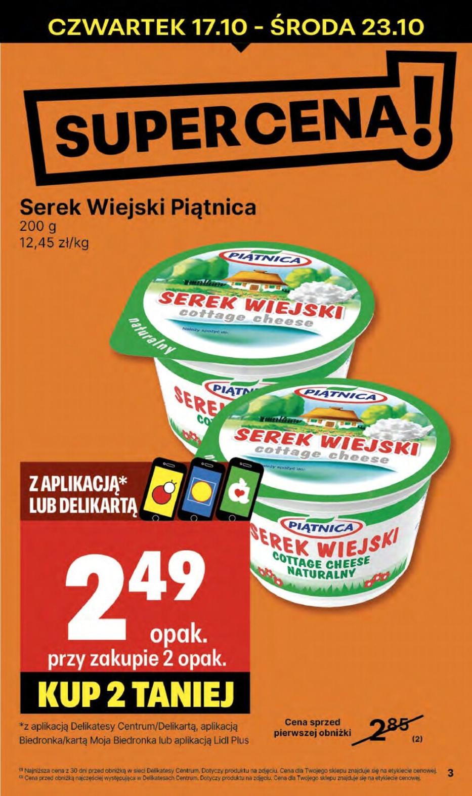 Gazetka promocyjna Delikatesy Centrum str. 3